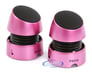 iHome iHM79PC Mini Portable Stereo Speakers (Pink) Image 1