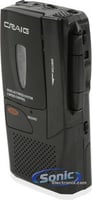 Craig CR8003 Micro Cassette Player/Recorder (Black) Image 1