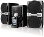 iLive iHP610B Compact FM Radio CD/MP3 Player iPod/iPhone Shelf System Image 1