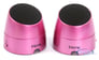 iHome iHM79PC Mini Portable Stereo Speakers (Pink) Image 2