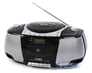 Coby MPCD450 (MP-CD450) Portable AM/FM Radio CD/Cassette Player Boombox Image 2