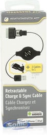 Scosche IPMAR sleekSYNC pro Sync & Charge Cable (Black) Image 2