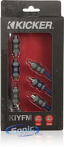 Kicker KIYFM K-Series Y-Adapter Interconnect RCA Cable Image 2