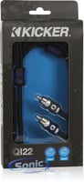 Kicker QI22 2-Channel Q-Series RCA Audio Interconnect Cable Image 2