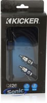 Kicker QI26 2-Channel Q-Series RCA Audio Interconnect Cable Open Box (Complete) Image 2