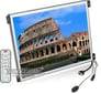 RP1516H (SILVER TRIM) -- Concept 15" Raw TFT-LCD Screen Monitor for Custom Installs Image 1