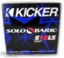 Kicker 05S12L54 12" Solo-Baric L5 + Single Long Ported MDF Logo Enclosure Image 6