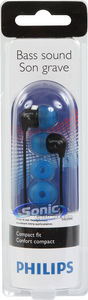 Philips SHE3500BL - Blue/Black Image 4