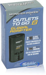 Monster Cable Outlets To Go 200 Global AC Power Adapter USB Charger Image 5