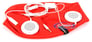Aerial7 SPORT Sound Disc Headband (Red) Image 3