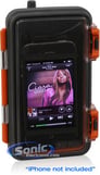 Grace Digital ECO Pod (GDI-AQPOD90) Waterproof iPhone Case - Orange/Black Image 1