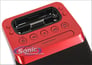 iHome iP21RV Space Saver Alarm Clock iPhone/iPod Speaker Dock (Red) Image 6