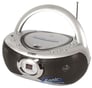 Coby CXCD236 (CX-CD236) Portable CD Player with AM/FM Radio - Silver Image 2