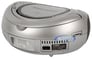 Coby CXCD236 (CX-CD236) Portable CD Player with AM/FM Radio - Silver Image 4