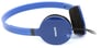 Philips SHL1700BL Lightweight Padded On-Ear Headphones (Blue) Image 3