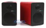 Grace Digital GDI-BTSP207 Wi-Fi Wireless Bluetooth Bookshelf Speakers (Red, Pair) Image 1