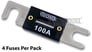 Visonik VANLF100 -- 100 Amp ANL Fuse (4 Pack) Image 1