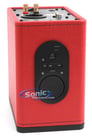 Grace Digital GDI-BTSP207 Wi-Fi Wireless Bluetooth Bookshelf Speakers (Red, Pair) Image 4