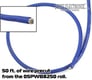 PRECUT 50 ft. - Kicker 8 AWG Cobalt Blue Power/Ground Wire from 05PWB8250 Roll Image 1