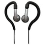 Maxell EH-130 (190565) Sports Style Stereo Ear Hooks - Silver/Black Image 1