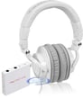 Audio Technica ATH-M50 Monitor Headphones and NuForce MMP Portable Amplifier (White) Image 1