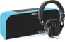 Klipsch KMC 1 Blue with Audio Technica ATH-M50s Image 1