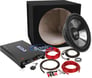 Boss 15" Sub, Amp, Box and Kit Loaded Bass Package Image 1