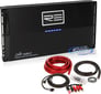 RE Audio CTX-1600.2 + 0 Gauge Amplifier Wiring Kit Image 1