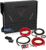 Crunch DRA1850.1D + 4 Gauge Amp Kit Image 1