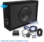 NVX Compact Install Amplified Loaded Bass Package Image 1