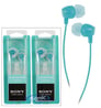 Sony MDR-EX10LP Turquoise (2-Pack) Image 1