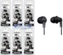 Panasonic RP-HJE120-K (Black) 6 Pack Image 1