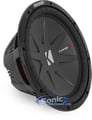 2 12" Kicker CompR Series Subwoofers w/ Ported Enclosure Image 2