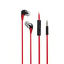 iLuv iEP516RED Stentor Earphones In-Ear Headphones (Red/Black)  Image 1