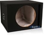 Single 12" Vented MDF Subwoofer Enclosure (Belva 1SV12B) Open Box Image 5