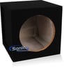 Single 10" Sealed MDF Subwoofer Enclosure (Belva MDFS10)-OPEN BOX Image 5