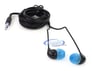 Philips SHE3500 In-Ear Headphones 2-Pack (Blue/Red) Image 3