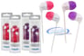 Philips SHE3501 4-Pack Combo (2-Purple/2-Pink) Image 1