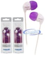 Philips SHE3501PP Purple/White (2-Pack) Image 1