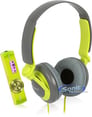 Sony NWZ-B173F MP3 Player + MDR-XB200 Headphones - Green Image 1