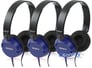 Sony MDR-ZX100 Blue (3-Pack) Image 1