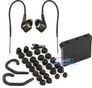 NuForce MMP Black Mobile Music Pump Headphone Amp + NVX EX10s In-Ear Monitors Image 1