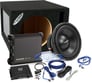 Loaded SKAR Audio 10" Subwooofer + Kicker Amplifier + Kit Bass Package Image 1