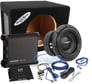 Loaded SKAR Audio 8" Subwooofer + Kicker Amplifier + Kit Bass Package Image 1