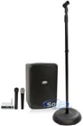 Samson Portable P.A. and 2 Hand-Held Wireless Microphone System Image 1