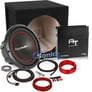 1000W Package: Pioneer 10" Sub w/ Box, Autotek Amp and Kit Image 1