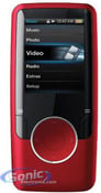 Coby MP620-4G 4GB 1.8" MP3/MP4 Player with FM Radio (Red) Open Box Image 3