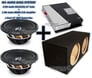 MA Audio XQ 12" Combo: M589I + 2) MA121XQ + Dual 12" MDF Sealed Box Image 1