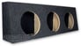Triple Angled Truck 12" 3/4 MDF Sealed Subwoofer Enclosure Image 1