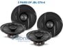 (4 Speakers) JBL GT6-6 - 2 Pairs Image 1